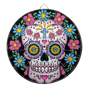 Dia de los Muertos Skull ダーツボード
