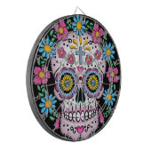 Dia de los Muertos Skull ダーツボード (正面左)