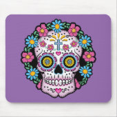 Dia de los Muertos Skull マウスパッド (正面)