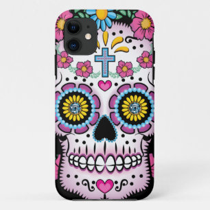 Dia de los Muertos Skull iPhone 11 ケース