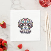 Dia De Los Muertos SlothアクティブTシャツ スタンダードランチョンナプキン (インサイチュ)