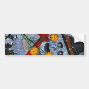 Dia De Los Muertos Sticker バンパーステッカー