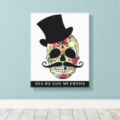 DIA DE LOS MUERTOS Stretched Canvas Print キャンバスプリント (インサイチュ (ウッドフロア))