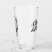 Dia de los Muertos Sugarのスカル タンブラーグラス (右)