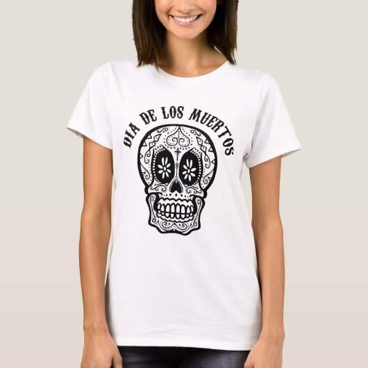 dia de los muertos tシャツ (正面)