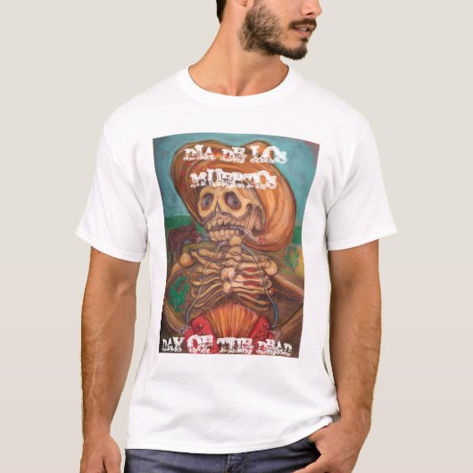 DIA DE LOS MUERTOS Tシャツ (正面)