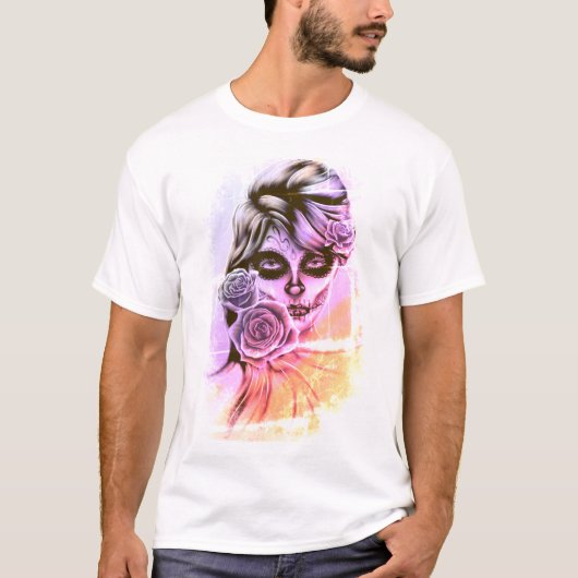Dia De Los Muertos Tシャツ (正面)