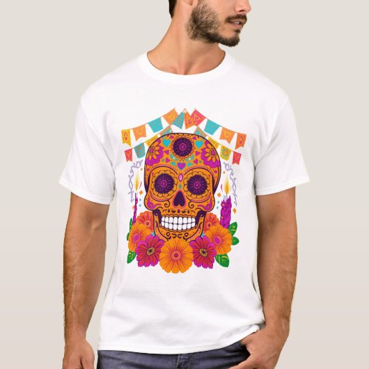 Dia de los Muertos Tシャツ (正面)
