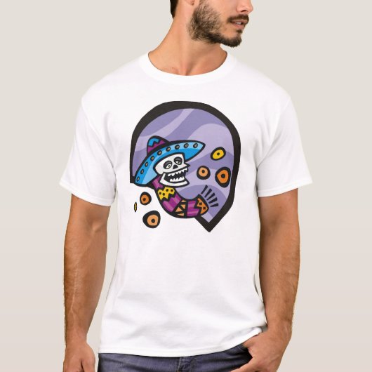 Dia De Los Muertos Tシャツ (正面)