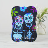 DIA DE LOS MUERTOS TE 結婚 AMO's 招待状 (スタンド正面)