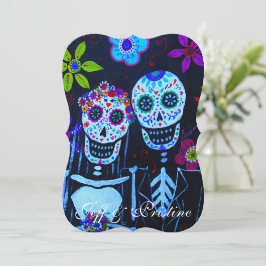 DIA DE LOS MUERTOS TE 結婚 AMO's 招待状 (スタンド正面)