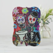 DIA DE LOS MUERTOS TE 結婚 AMO's 招待状 (スタンド正面)