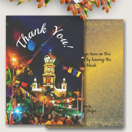 Dia de Los Muertos Thank You 190130 サンキューカード