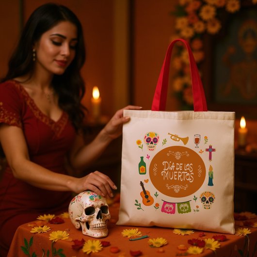 Día de los Muertos Tote Bag | Day of the Dead トートバッグ