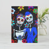 DIA DE LOS MUERTOS WEDDING 招待状 (スタンド正面)