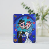 DIA DE LOS MUERTOS WEDDING 招待状 (スタンド正面)