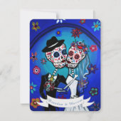 DIA DE LOS MUERTOS WEDDING 招待状 (正面)