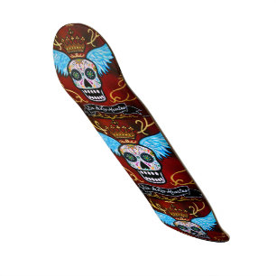 Dia de los Muertos Winged Calaveras スケートボード