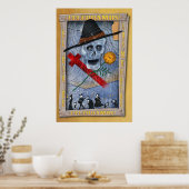 Dia De Muertosポスター ポスター (キッチン)