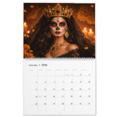 Día de Muertos Calendar 2026 カレンダー (1月 2026)