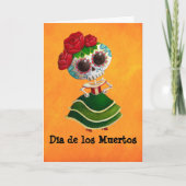 Dia de Muertos Mexicanの失敗の死 カード (正面)