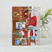 Día de Navidad con Papá Noel 招待状 (スタンド正面)