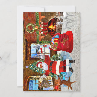 Día de Navidad con Papá Noel 招待状