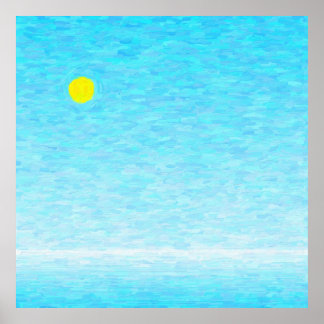 Dia de sol em alto mar ポスター