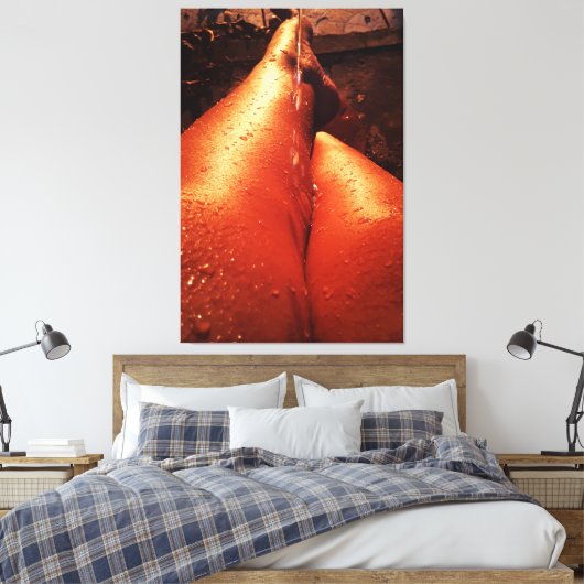 Dia de verão キャンバスプリント (インサイチュ (寝室))