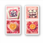 Dia del amor y la amistad シール (正面)