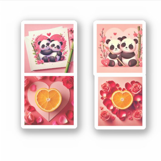 Dia del amor y la amistad シール (正面)