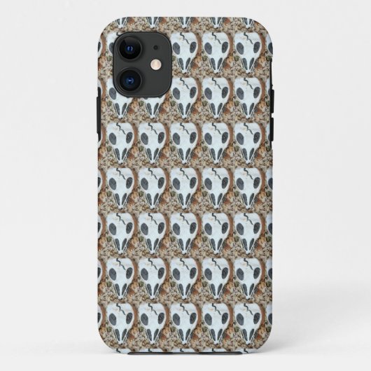 dia del muerteスカル症 Case-Mate iPhoneケース (裏面)