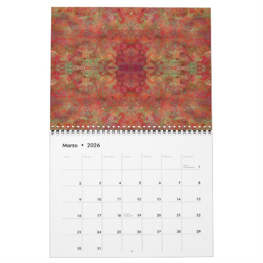 Día tras día カレンダー (3月 2026)