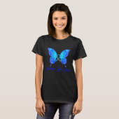 Diabetes Alert Day Butterfly Tシャツ (正面フル)