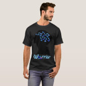 Diabetes Awareness Diabetic Warrior T1D Diabetic S Tシャツ (正面フル)