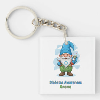 Diabetes Awareness Gnome PNG | Cute Diabetes  キーホルダー