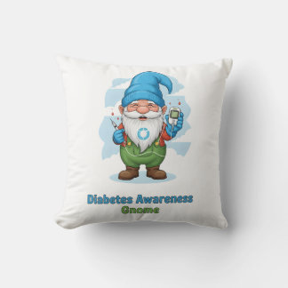 Diabetes Awareness Gnome PNG | Cute Diabetes  クッション