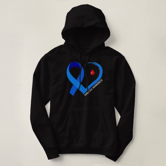 Diabetes Awareness Warrior Gift パーカ (デザイン正面)