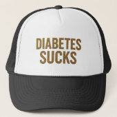 Diabetes Sucks Cap. キャップ (正面)