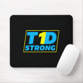 Diabetes Type 1 Strong Awareness  マウスパッド (マウス)