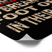 Diabetic Amputee Leg Foot Cool Sense Of Humor Funn ポスター (角)