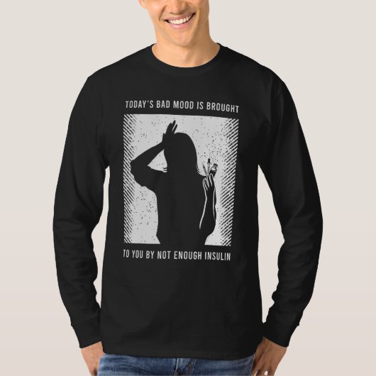 Diabetic Awareness Saying Tシャツ (正面)