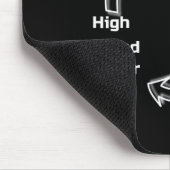 Diabetic Cycle . Diabetes Awareness.  マウスパッド (コーナー)