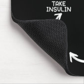 Diabetic Life Diabetes Awareness Month Insulin Pan マウスパッド (コーナー)
