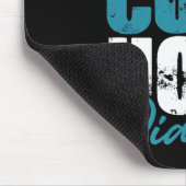 Diabetic Warrior Gift Faith Cure Hope Diabetes Awa マウスパッド (コーナー)