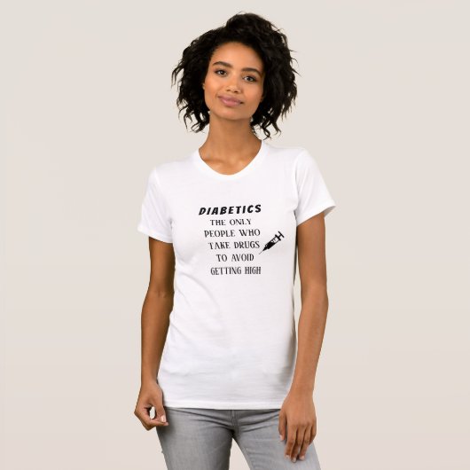 Diabetics  tシャツ (正面フル)