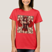 Diabla Infernal en un Mar de Calaveras Tシャツ (正面)