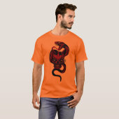 diable_crane_lucifer_hipster_tete_de_mort_serpent_ tシャツ (正面フル)