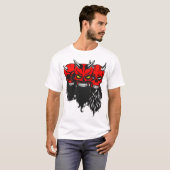 diable_lucifer_tete_de_mort_crane_barbu_barbe_hips tシャツ (正面フル)