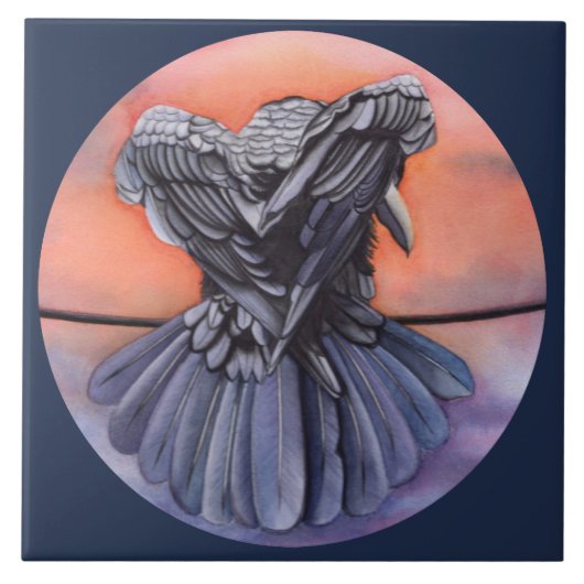Diablo The Raven Ceramic Tile (2サイズ) タイル (正面)
